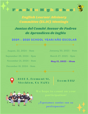 ELAC Meetings 2024-25